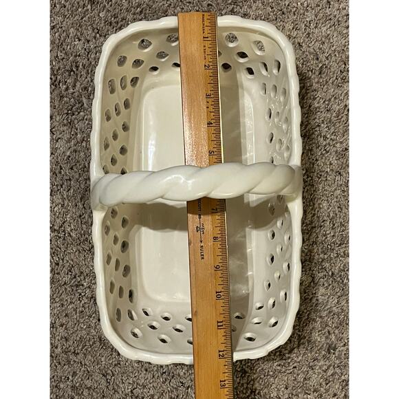 Portmeirion Studio VALERIE 12" Handled Basket Basket Bread REPLACEMENT - Picture 4 of 8